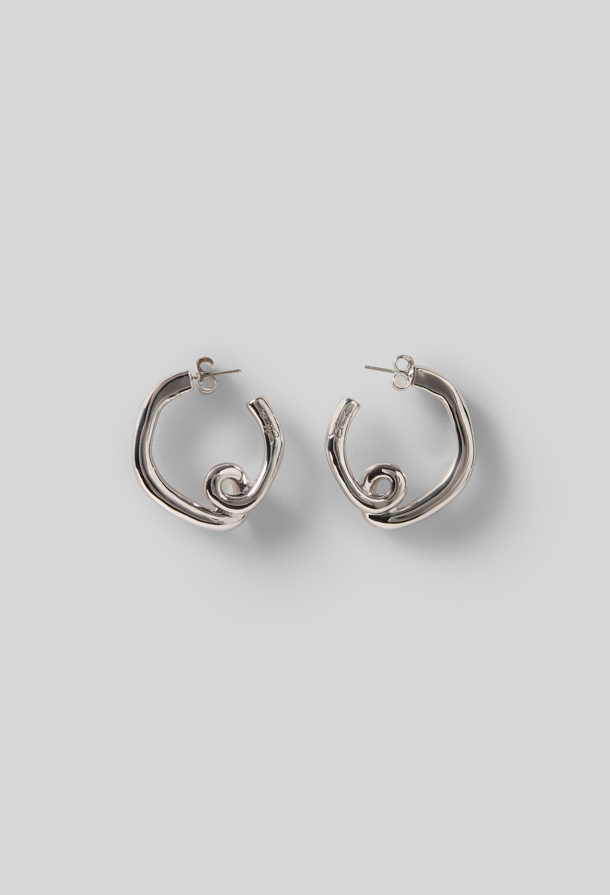 Boucles d'oreilles gravure Claudie Boucles d'oreilles gravure Claudie