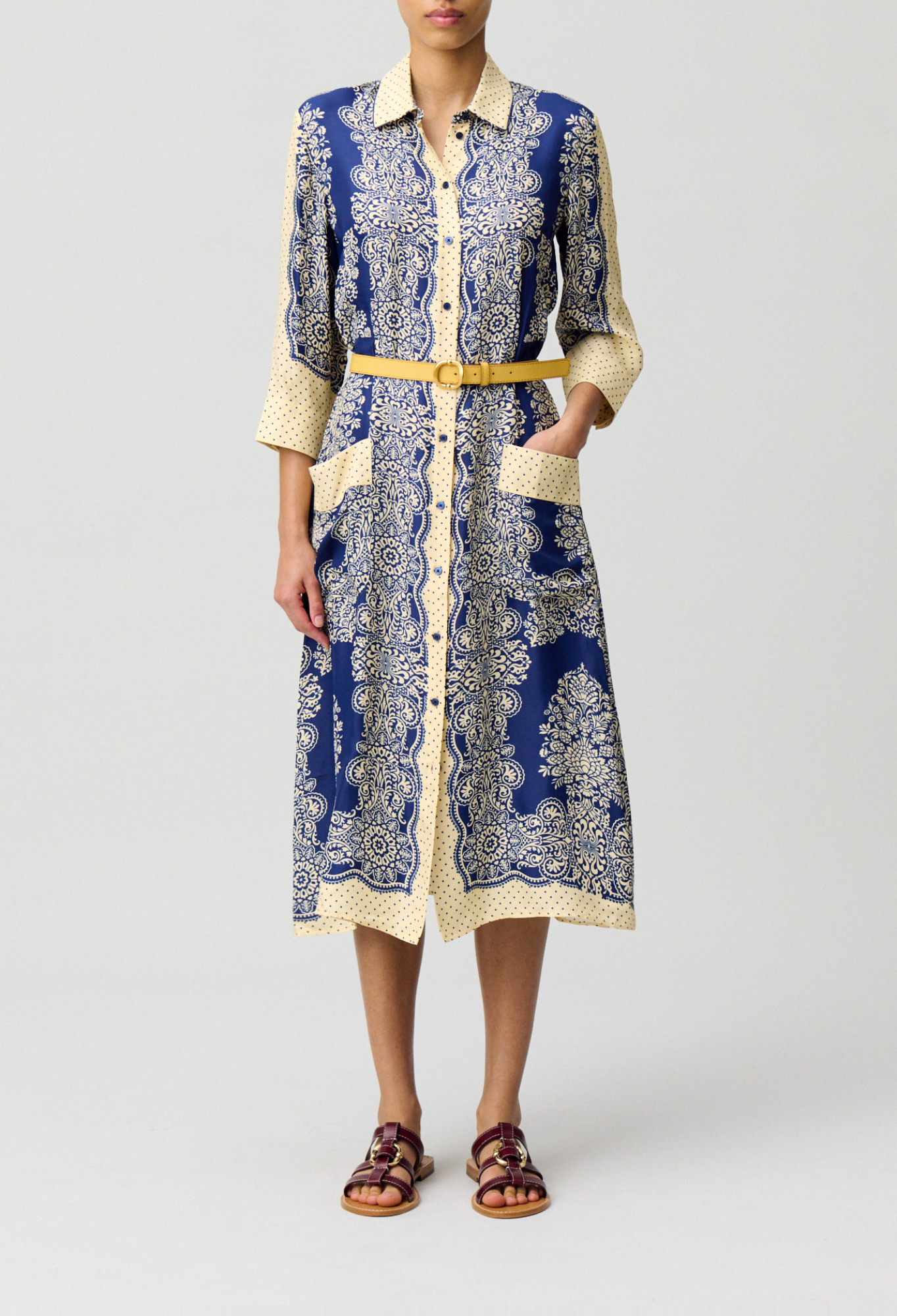 Robe longue imprimée Robe longue imprimée