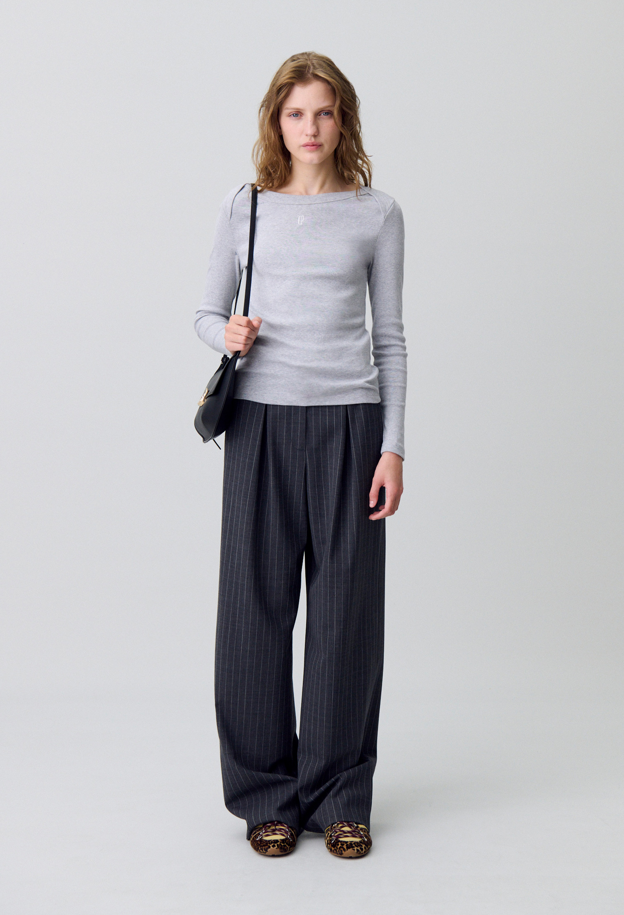 Claudie - T-shirt coton - Gris - Taille M - Pour Femme