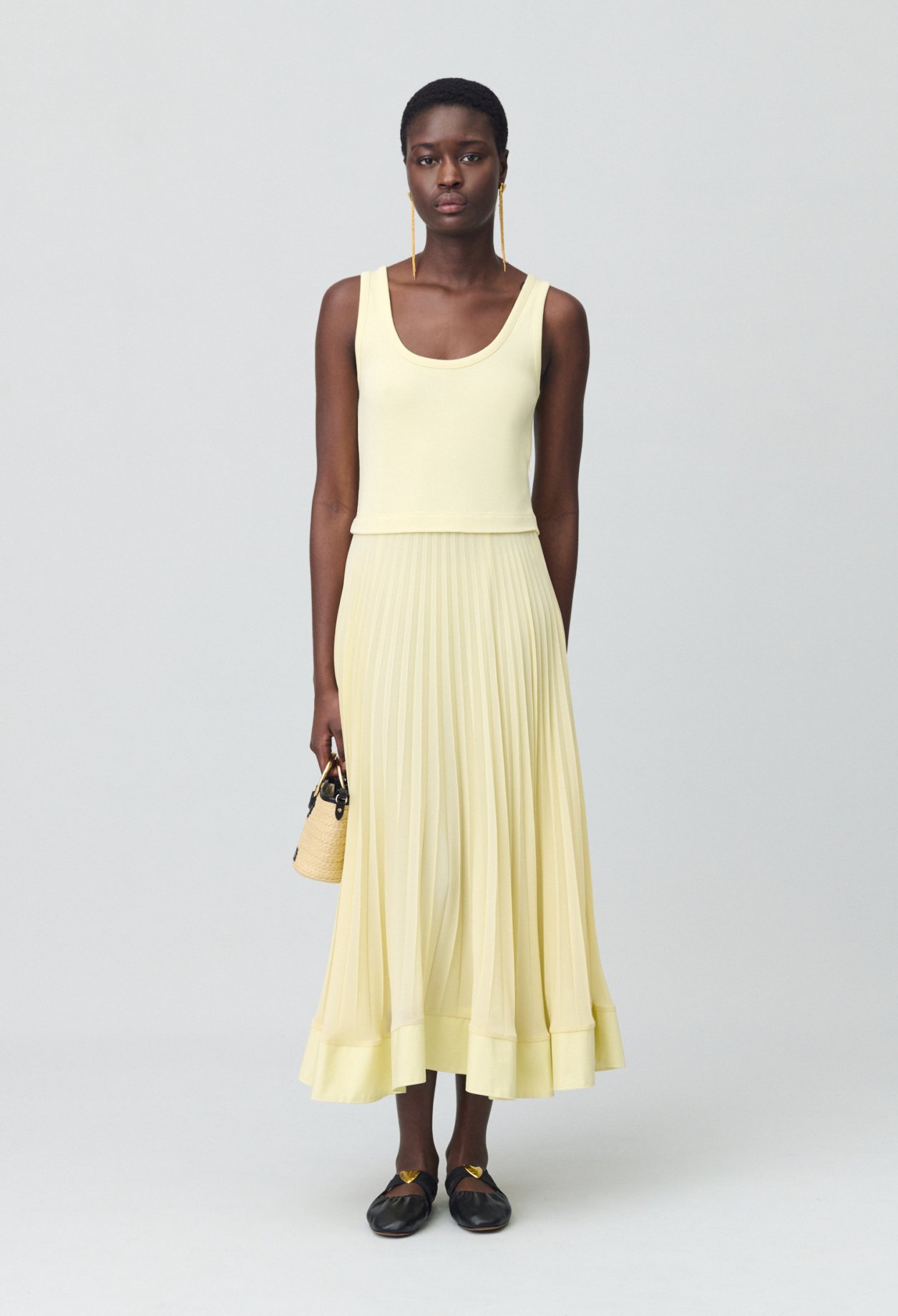 Robe longue trompe l'ail - Claudie Pierlot - Modalova