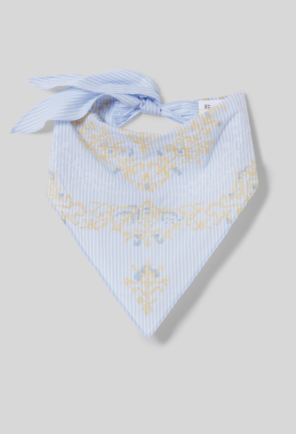 Bandana brodé - Femme - Multico - Taille Unique - Claudie Pierlot