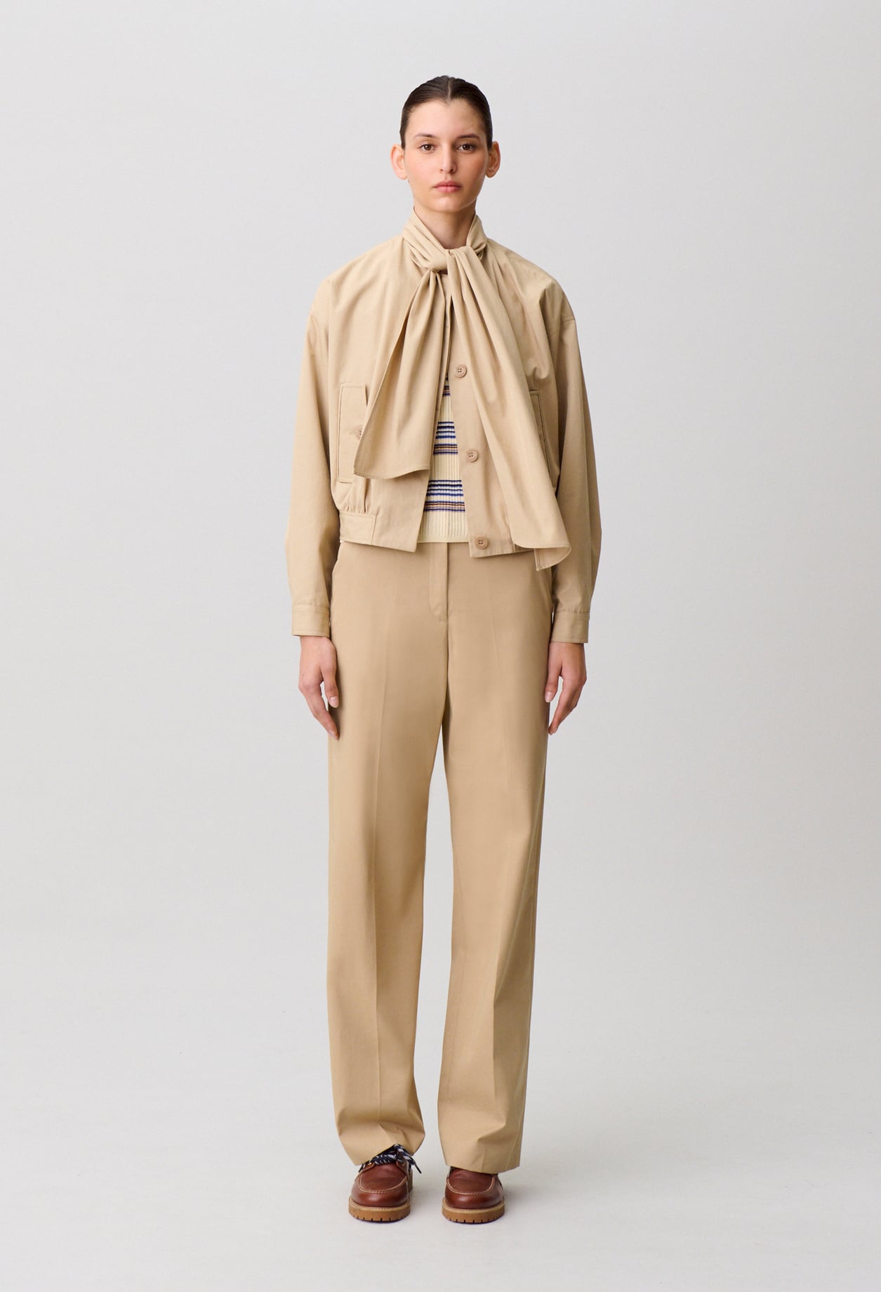 Trench court - Femme - Beige - Taille 36 - Claudie Pierlot