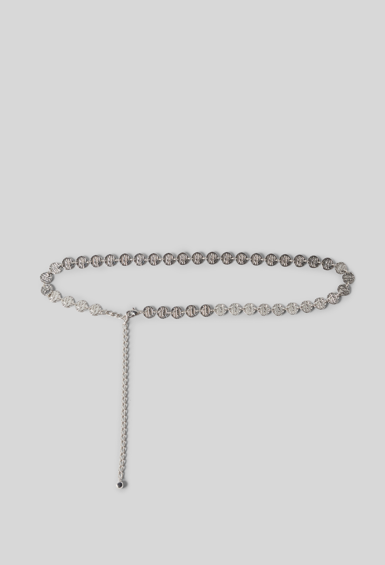 Ceinture chaîne argentée médaillons CP - Femme - Silver - Taille Unique - Claudie Pierlot