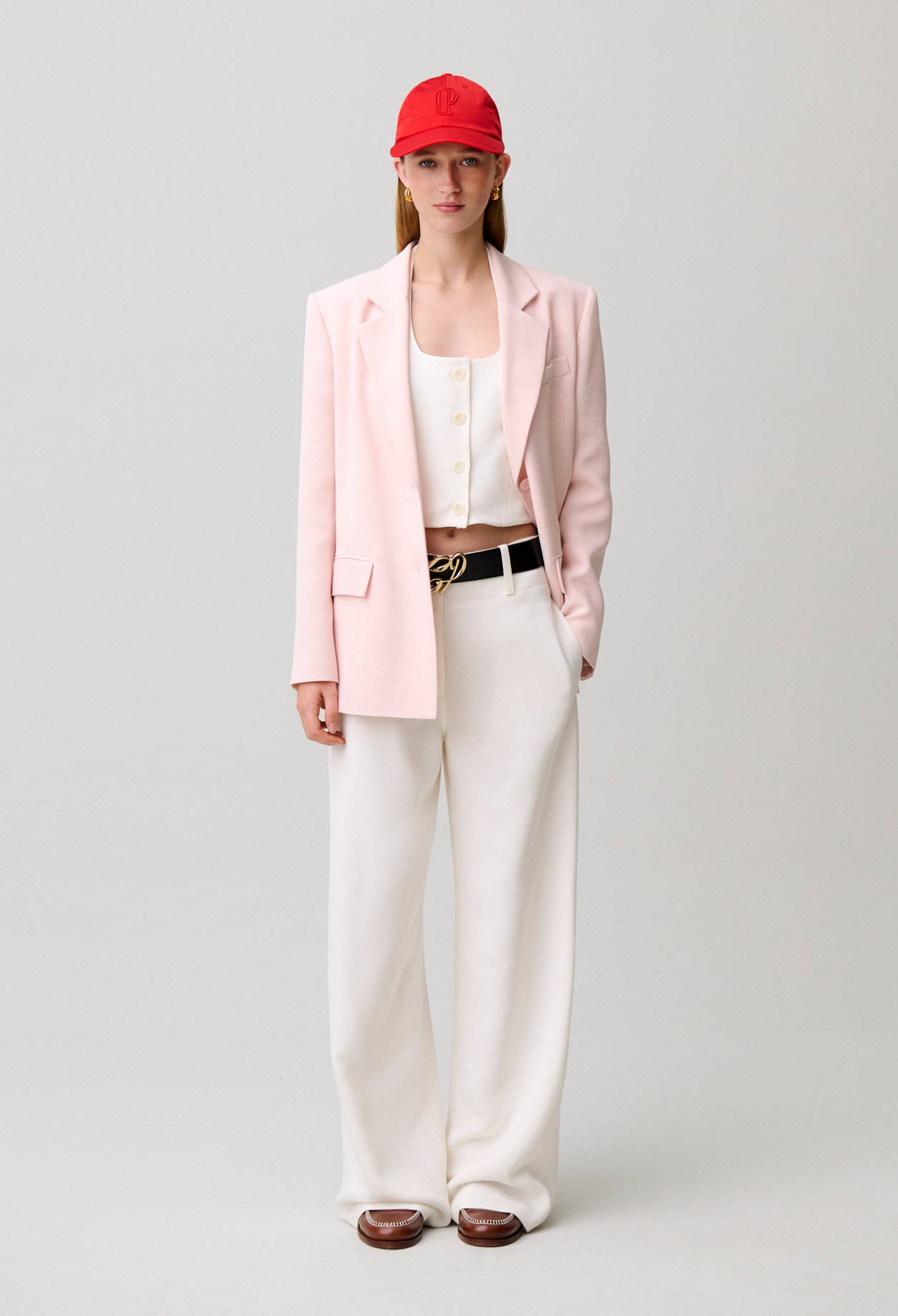 Pantalon droit - Femme - Ecru - Taille 42 - Claudie Pierlot