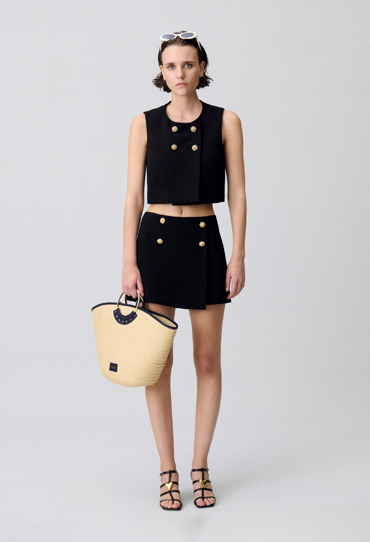 Top veston sans manches - Claudie Pierlot - Modalova