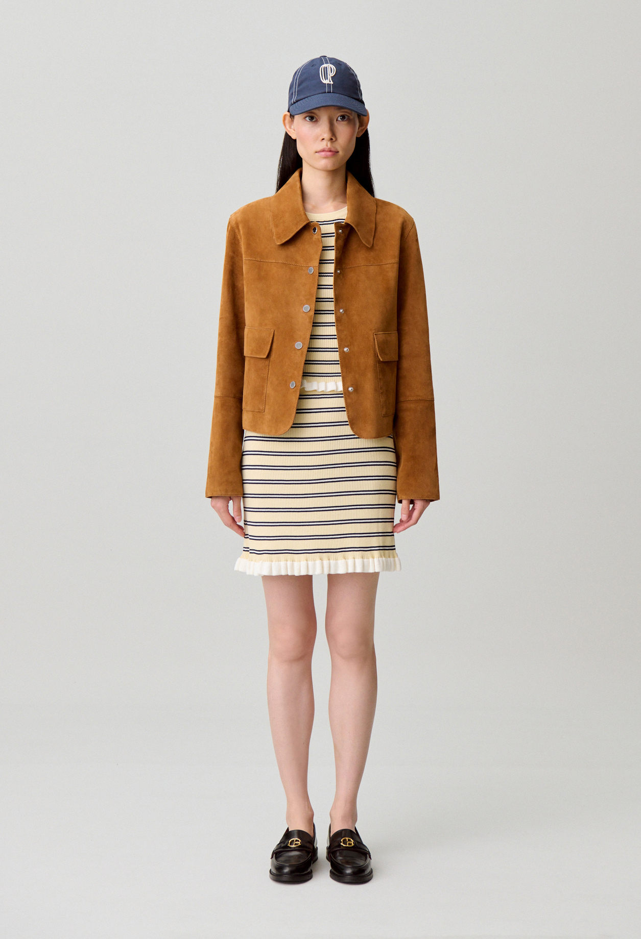 Jupe rayée - Femme - Multico - Taille 2 - Claudie Pierlot