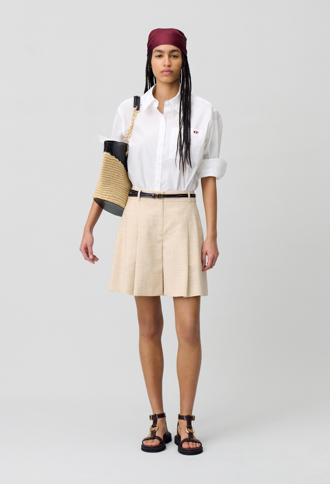 Short à plis - Claudie Pierlot - Modalova
