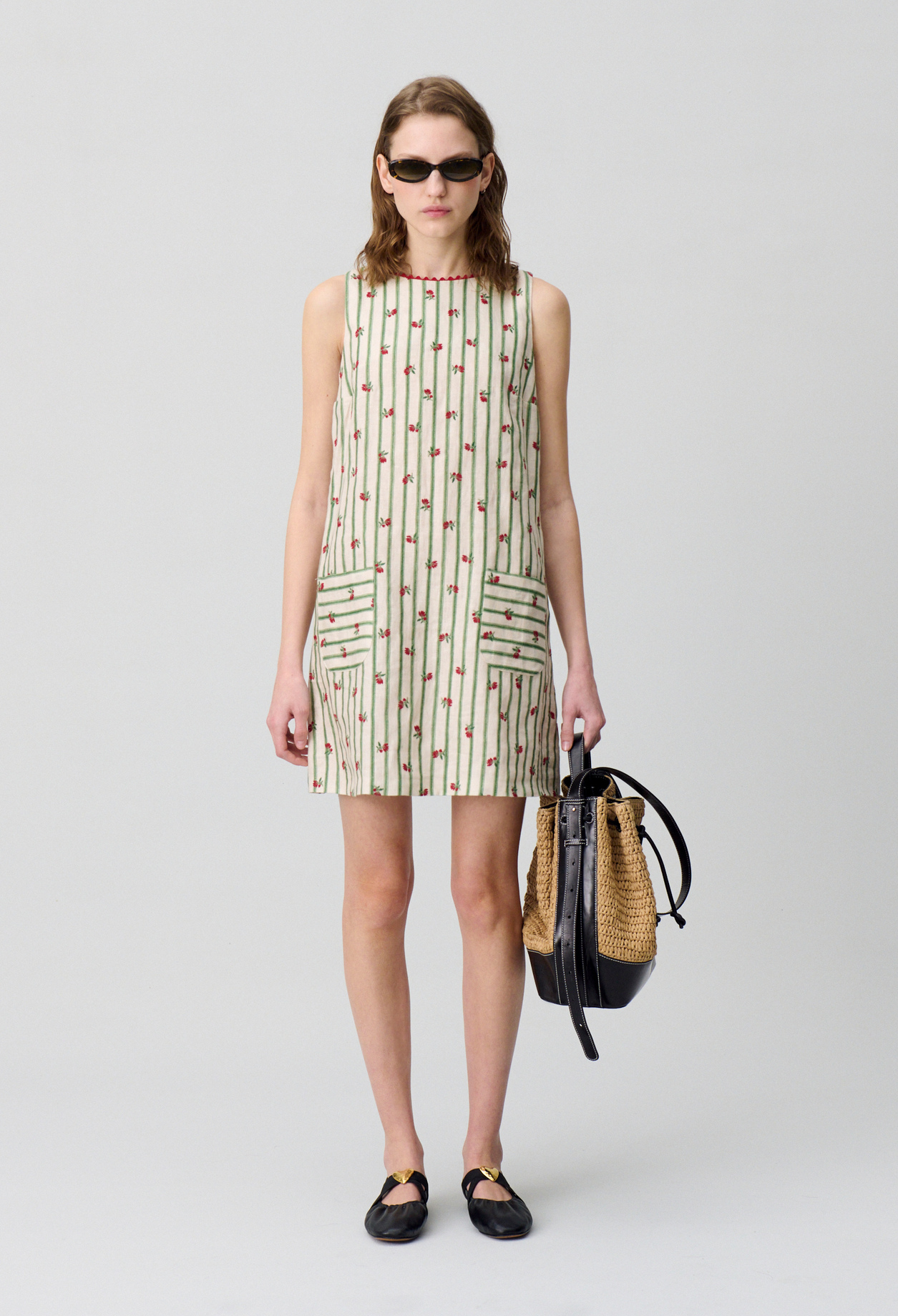 Robe courte sans manches - Claudie Pierlot - Modalova