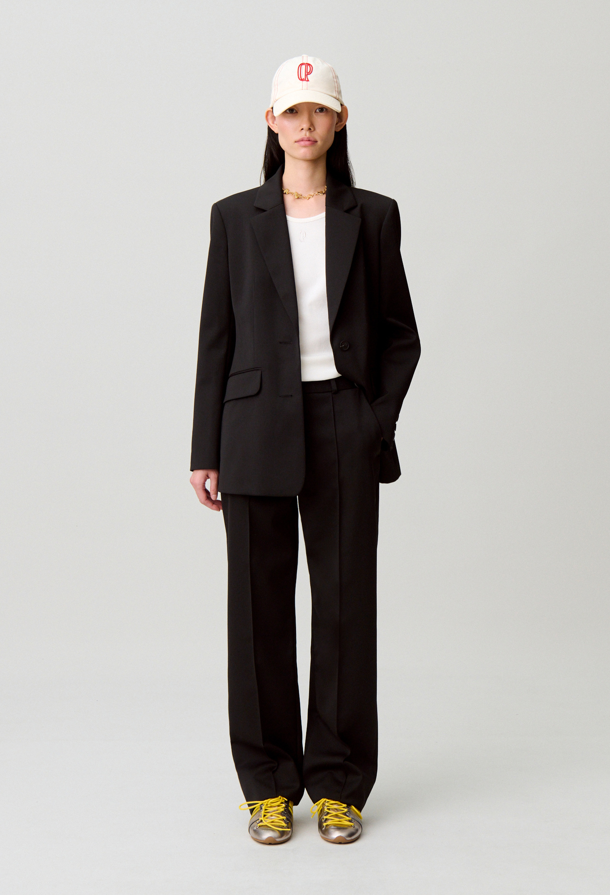 Pantalon tailleur droit - Femme - Noir - Taille 40 - Claudie Pierlot