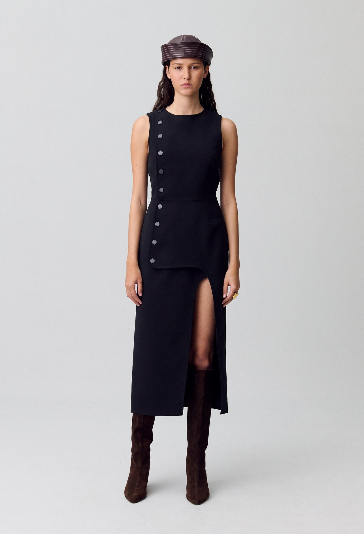 Robe longue noire - Femme - Noir - Claudie Pierlot