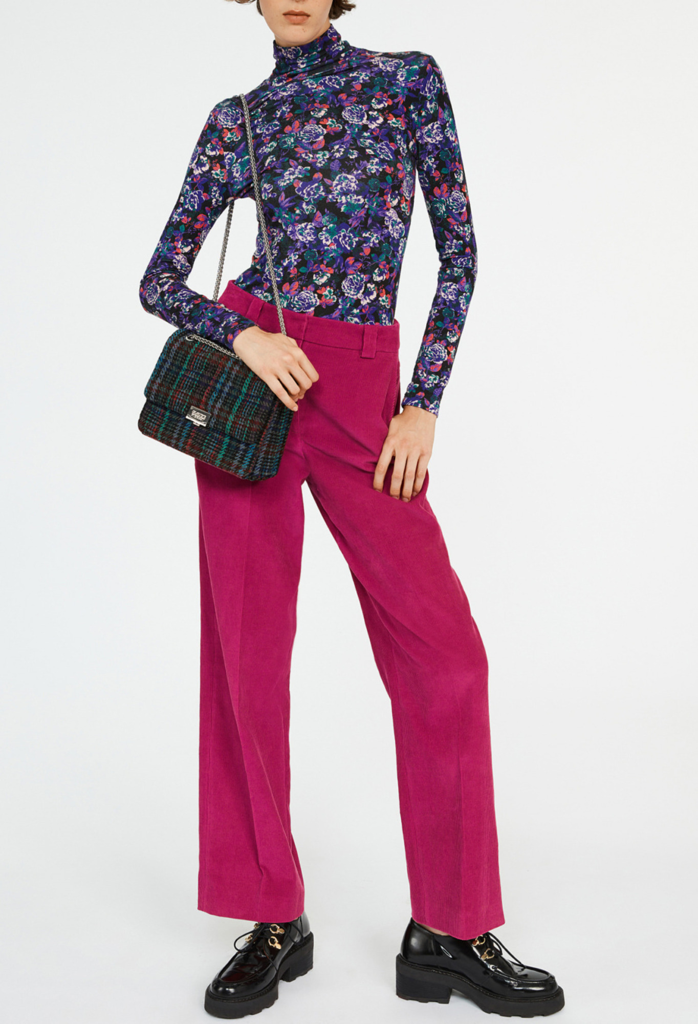 Pantalon droit rayé à pont - Claudie pierlot